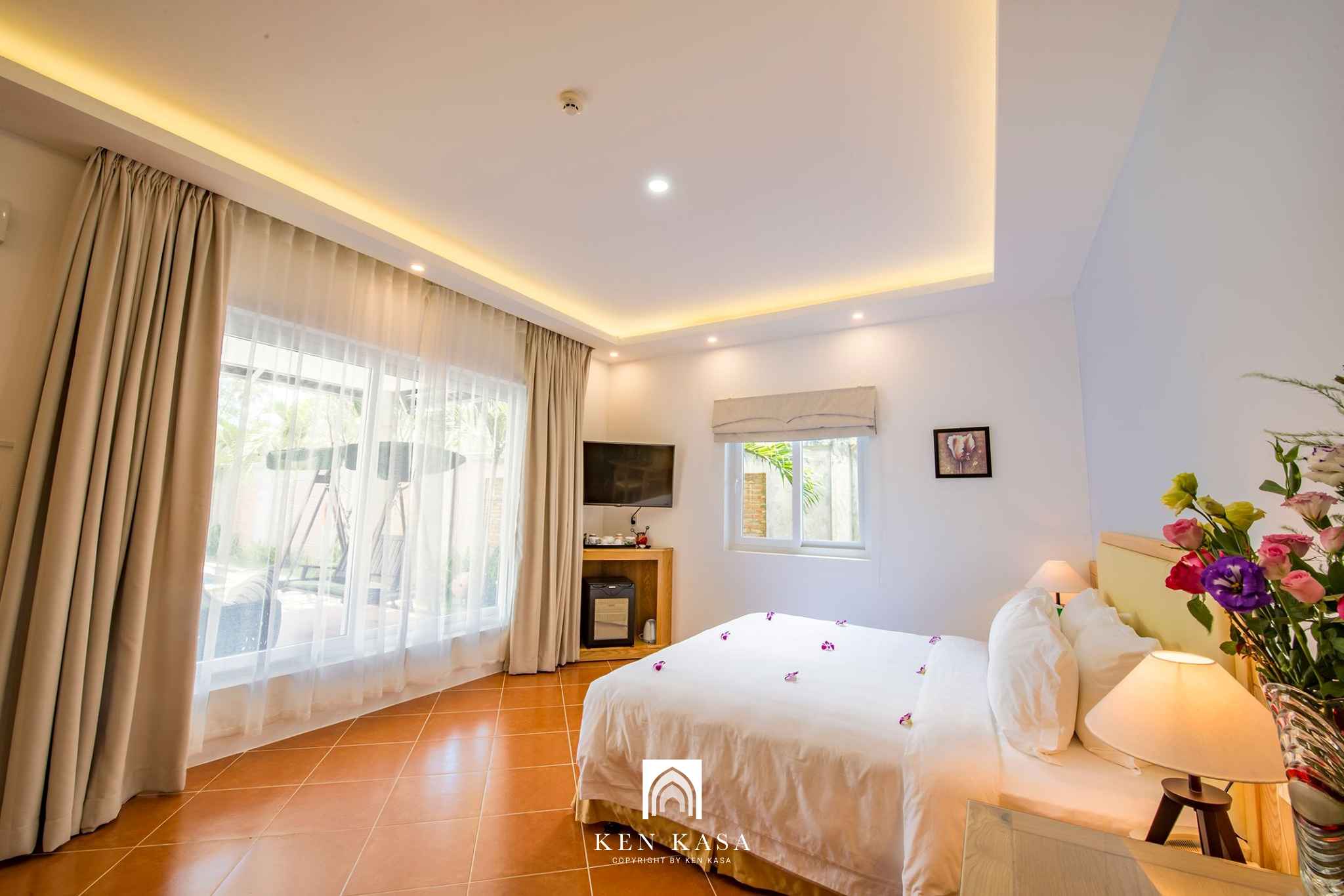 Bungalow hướng vườn